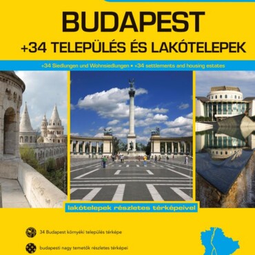 Budapest + 34 Település És Lakótelepek - Atlasz (Spirál)