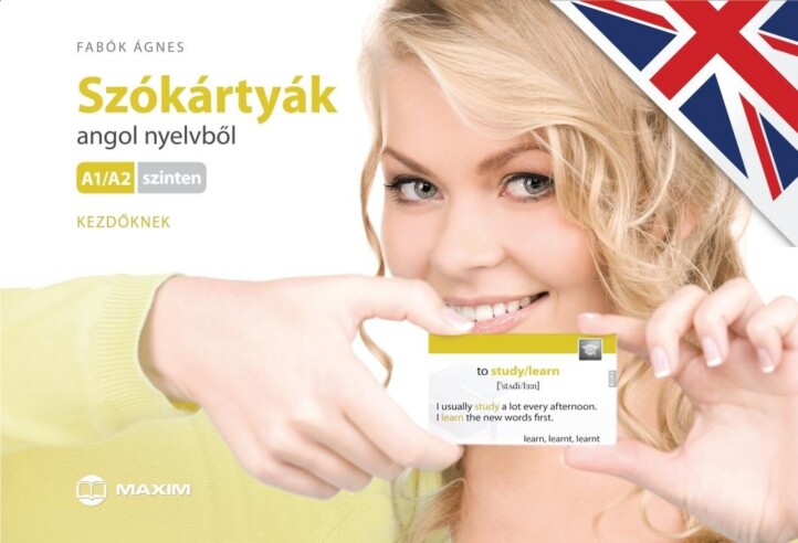 Szókártyák - Angol Nyelvből A1/A2 Szinten - Kezdőknek