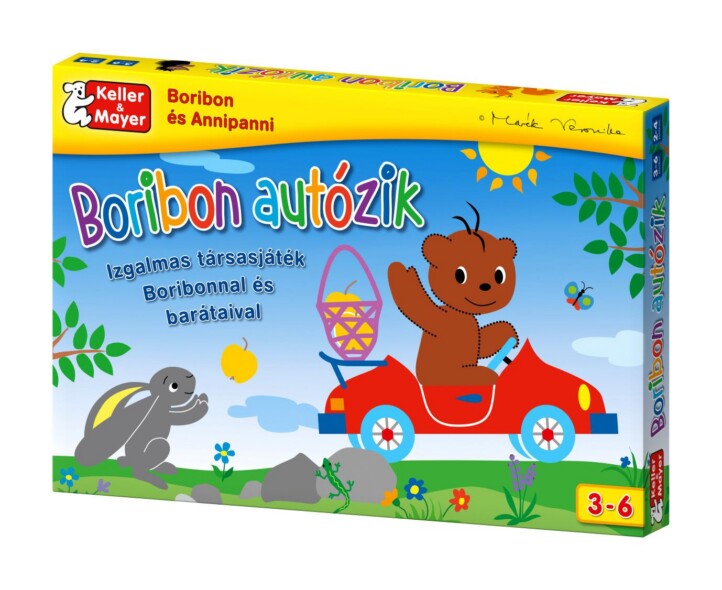 Boribon Autózik - Társasjáték