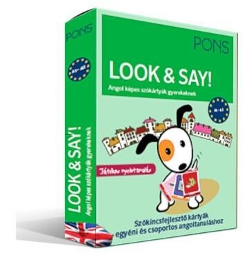 Look & Say! - Angol Képes Szókártyák Gyerekeknek (Pons)