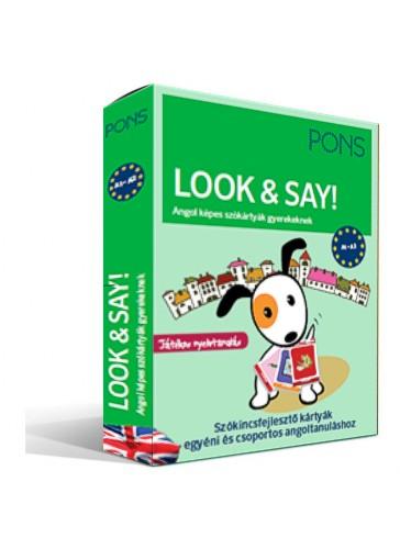 Look & Say! - Angol Képes Szókártyák Gyerekeknek (Pons)