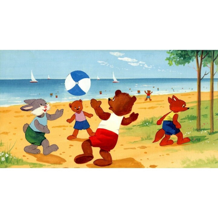 Róka Rudi A Balatonon - Dia