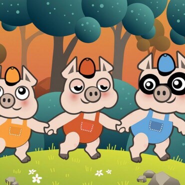 A Három Kismalac - Dia  (Sima)