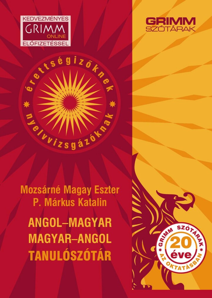 Angol-Magyar, Magyar-Angol Tanulószótár (Kedvezményes Online Előfizetéssel)