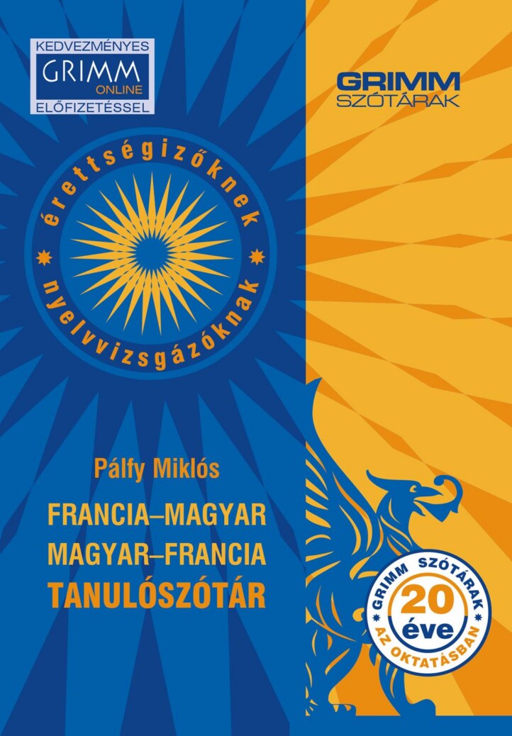 Francia-Magyar, Magyar-Francia Tanulószótár (Kedvezményes Online Előfizetéssel)