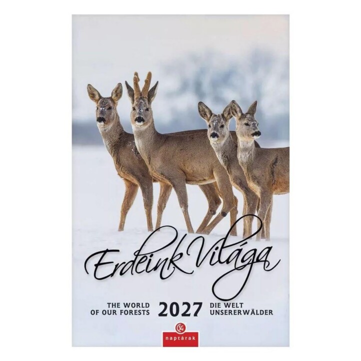 Erdeink Világa - Falinaptár 2027 (21X32)