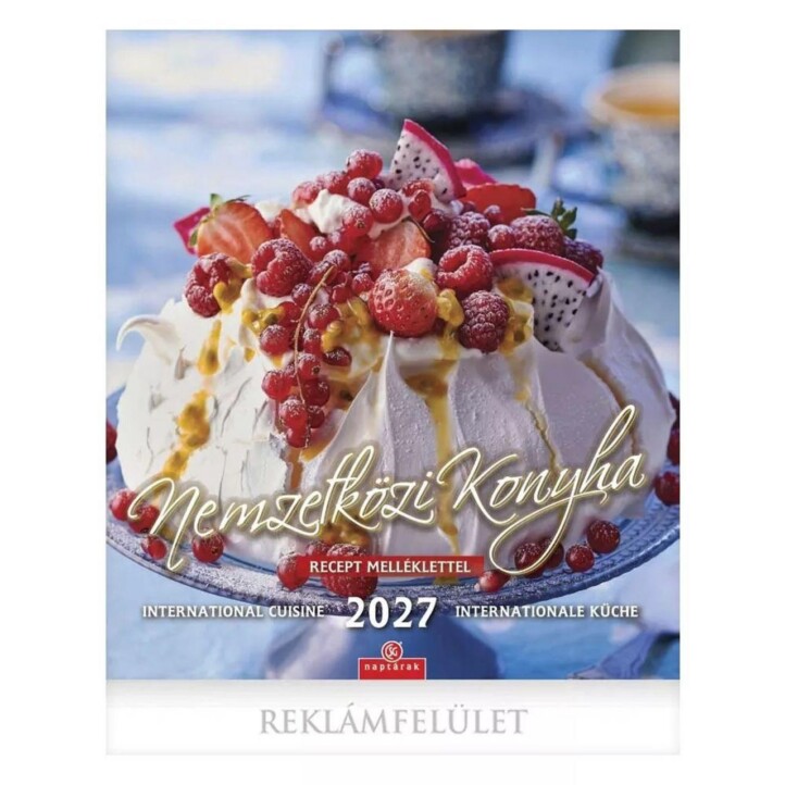 Nemzetközi Konyha - Falinaptár 2027 (30X34)