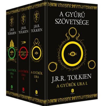 A Gyűrűk Ura I-Iii. (Új, Fekete-Arany)