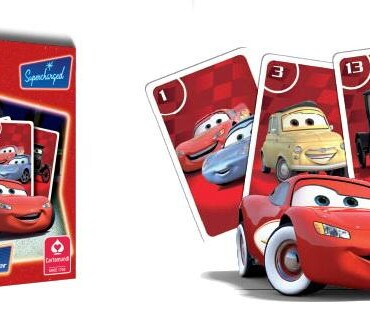 Cars Mini Fekete Péter És Memória Kártya