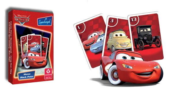 Cars Mini Fekete Péter És Memória Kártya