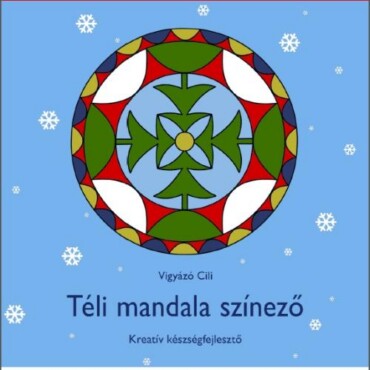 Téli Mandala Színező - Kreatív Kézségfejlesztő