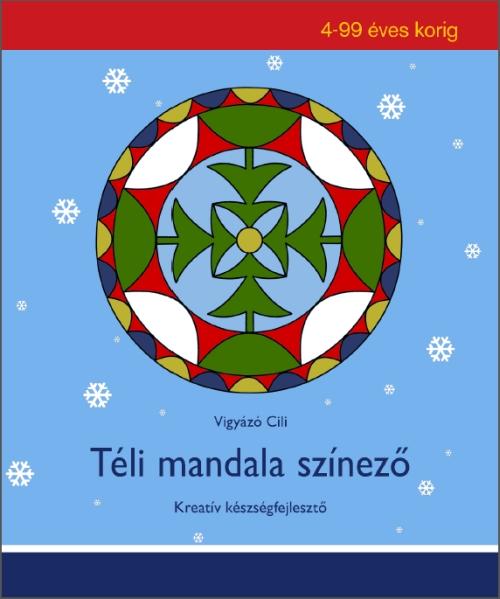 Téli Mandala Színező - Kreatív Kézségfejlesztő