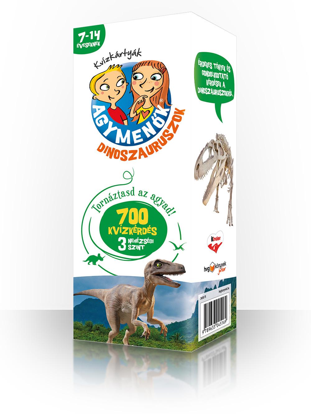 Agymenők Kvízkártyák - Dinoszauruszok