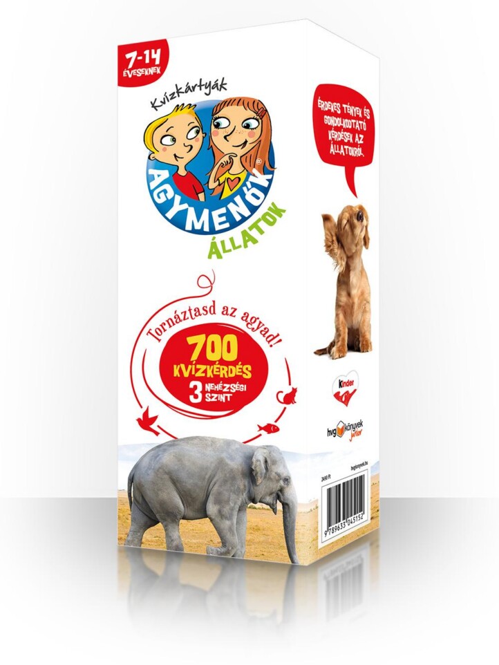 Agymenők Kvízkártyák - Állatok