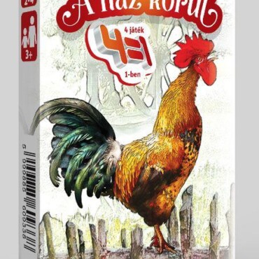 4 Az 1-Ben / Állatok A Ház Körül Kártya