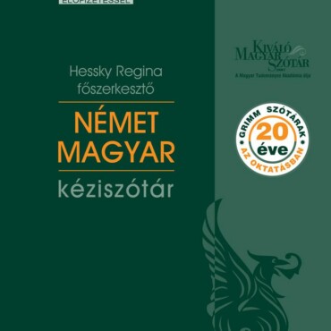 Német-Magyar Kéziszótár (Grimm Szótárak, 20 Éve Az Oktatásban)