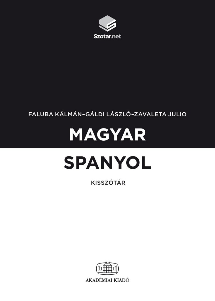 Magyar-Spanyol Kisszótár + Online Szótárcsomag