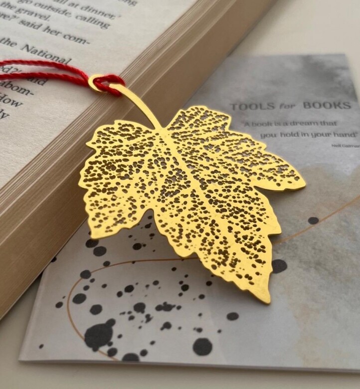 Könyvjelző (15638) - Platánfa Levél