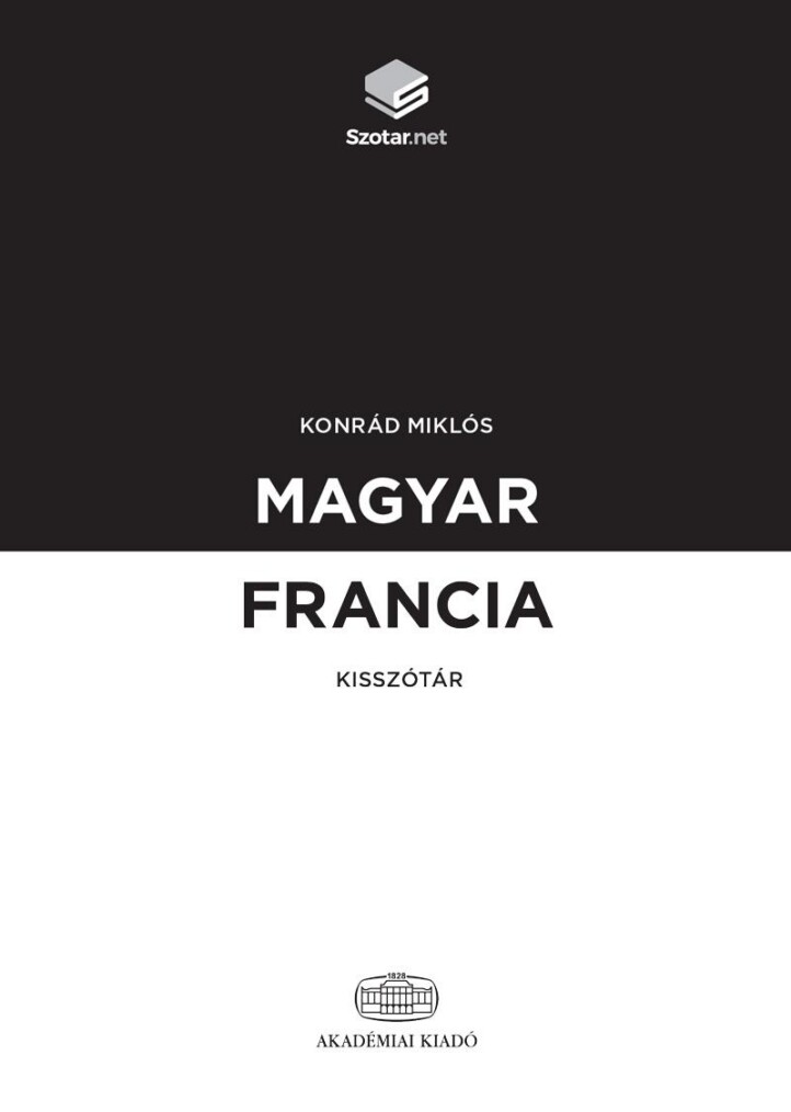 Magyar-Francia Kisszótár + Online Szótárcsomag