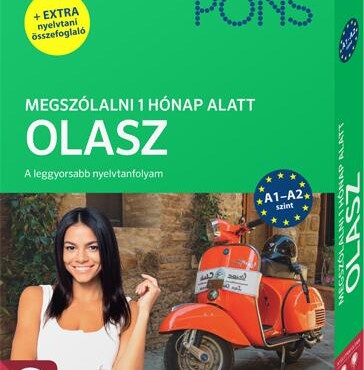 Pons Megszólalni 1 Hónap Alatt - Olasz (Könyv + Cd) Új
