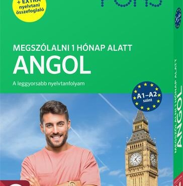 Pons Megszólalni 1 Hónap Alatt - Angol (Könyv + Cd) Új