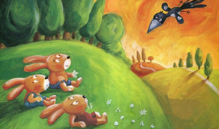 A Három Nyúl (Szalma Edit Rajzaival) - Dia