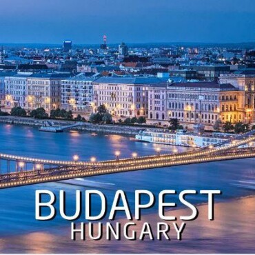 Budapest Panorama 3D Könyvjelző