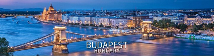 Budapest Panorama 3D Könyvjelző