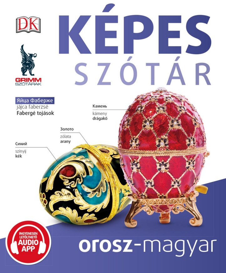 Képes Szótár Orosz-Magyar (Audio Alkalmazással)