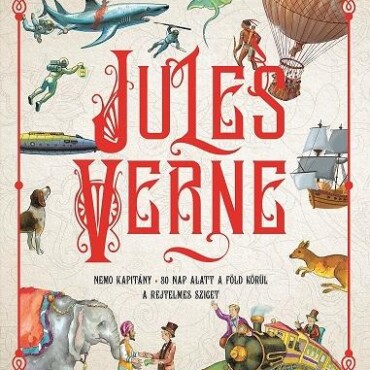 Jules Verne - Nemo Kapitány - 80 Nap Alatt A Föld Körül - A Rejtelmes Sziget