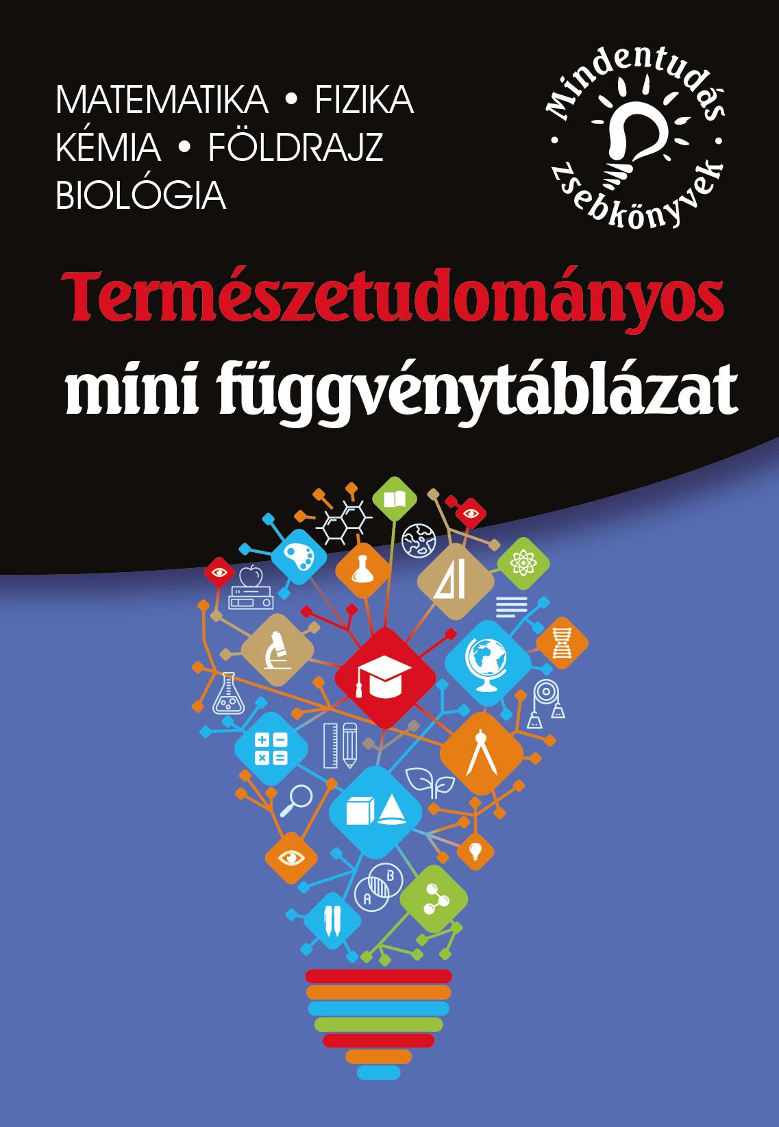 Természettudományos Mini Függvénytáblázat - Mindentudás Zsebkönyvek
