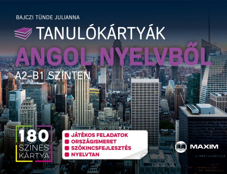 Tanulókártyák Angol Nyelvből A2-B1 Szinten Haladóknak