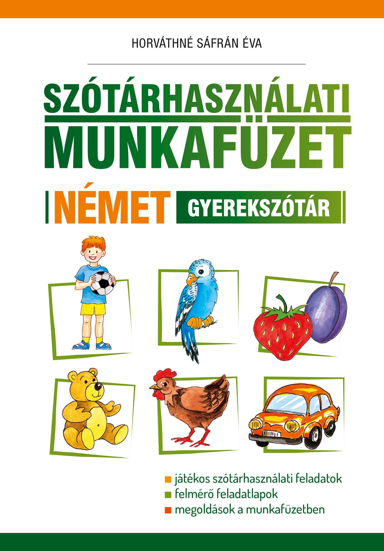Szótárhasználati Munkafüzet - Német Gyerekszótár