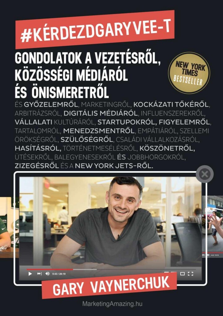 Kérdezd Gary Vee-T - Gondolatok A Vezetésről, Közösségi Médiáról És Önismeretről
