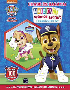 Mancs Őrjárat - Chase És Barátai (Matricás+Foglalkoztatóköny)