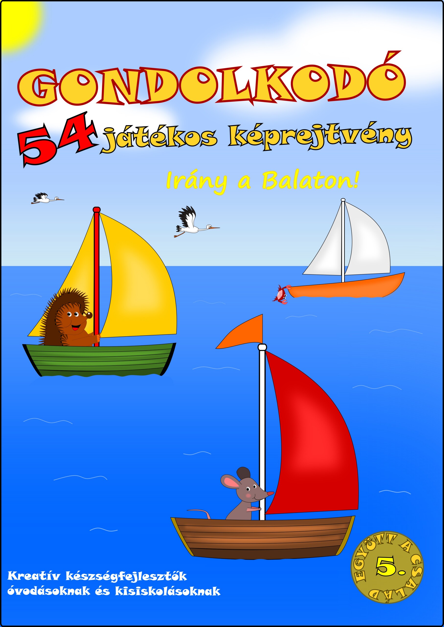 Gondolkodó - 54 Játékos Képrejtvény