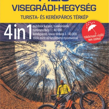 Pilis, Visegrádi-Hegység Turista- És Kerékpáros Térkép 4In1