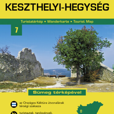 Keszthelyi-Hegység Turistatérkép - Sümeg Térképével