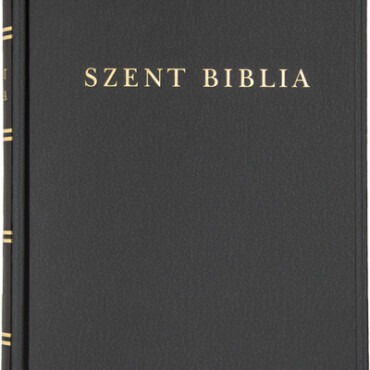 Szent Biblia (Revideált Kiadása Nagy Méret, Új 2021)