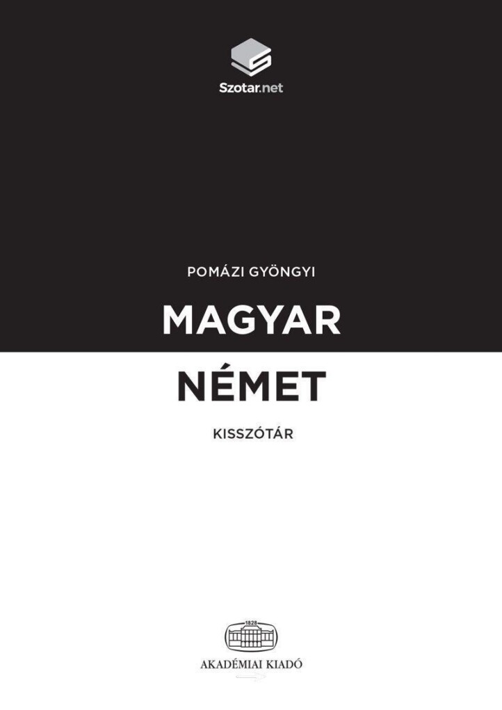 Magyar-Német Kisszótár + Online Szótárcsomag (Kicsi)