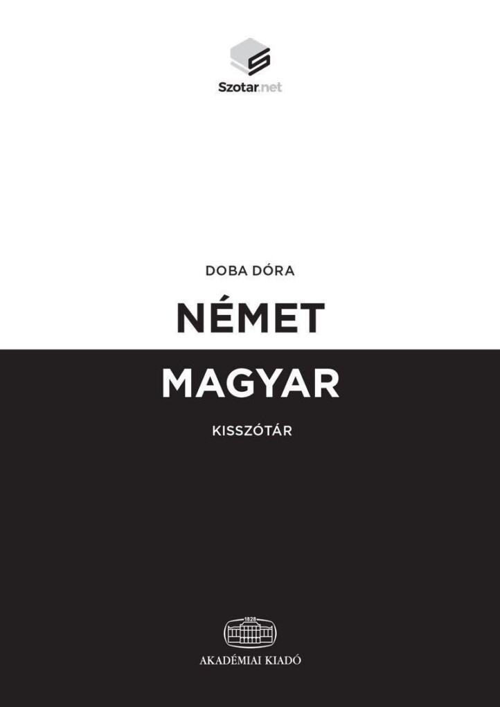 Német-Magyar Kisszótár + Online Szótárcsomag (Kicsi)