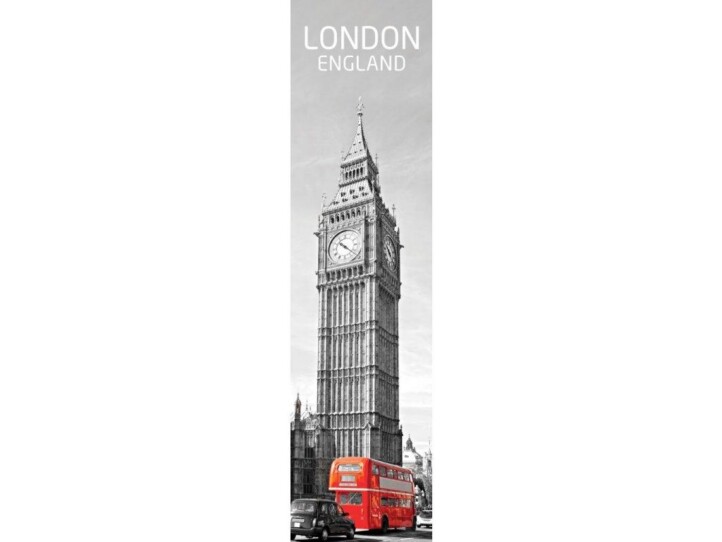 London In Red 3D Könyvjelző 210X55