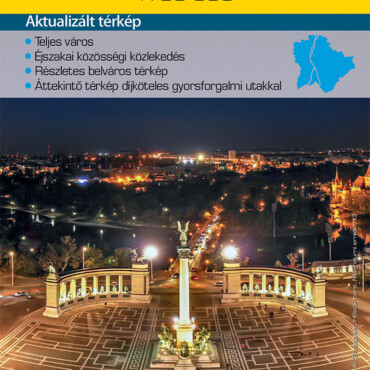 Budapest Várostérkép 1:30000