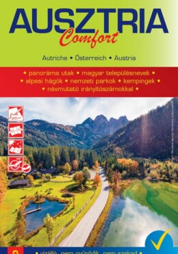 Ausztria Comfort Térkép 1:575 000 (Comfort! Map, Vízálló)