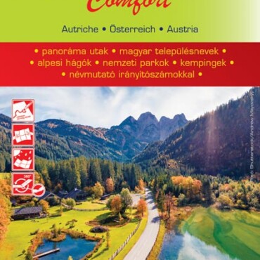 Ausztria Comfort Térkép 1:575 000 (Comfort! Map, Vízálló)
