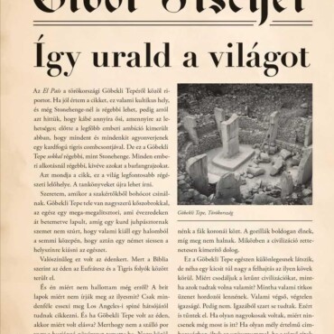 Így Urald A Világot