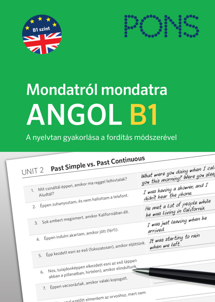 Pons Mondatról Mondatra Angol B1