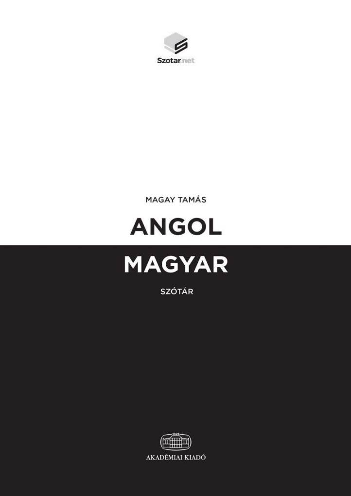 Angol-Magyar Szótár + Online Szótárcsomag (2021-Es Kiadás)