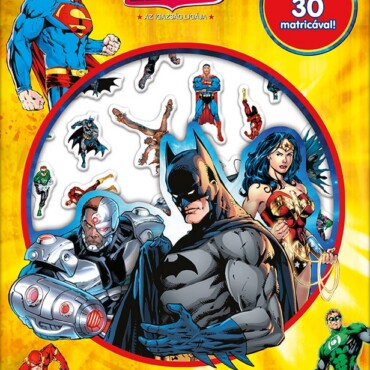 Az Igazság Ligája - Hősies Pufi Matricák