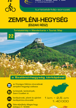 Zempléni-Hegység (Északi Rész)  Turistatérkép - "Sc" (2021)
